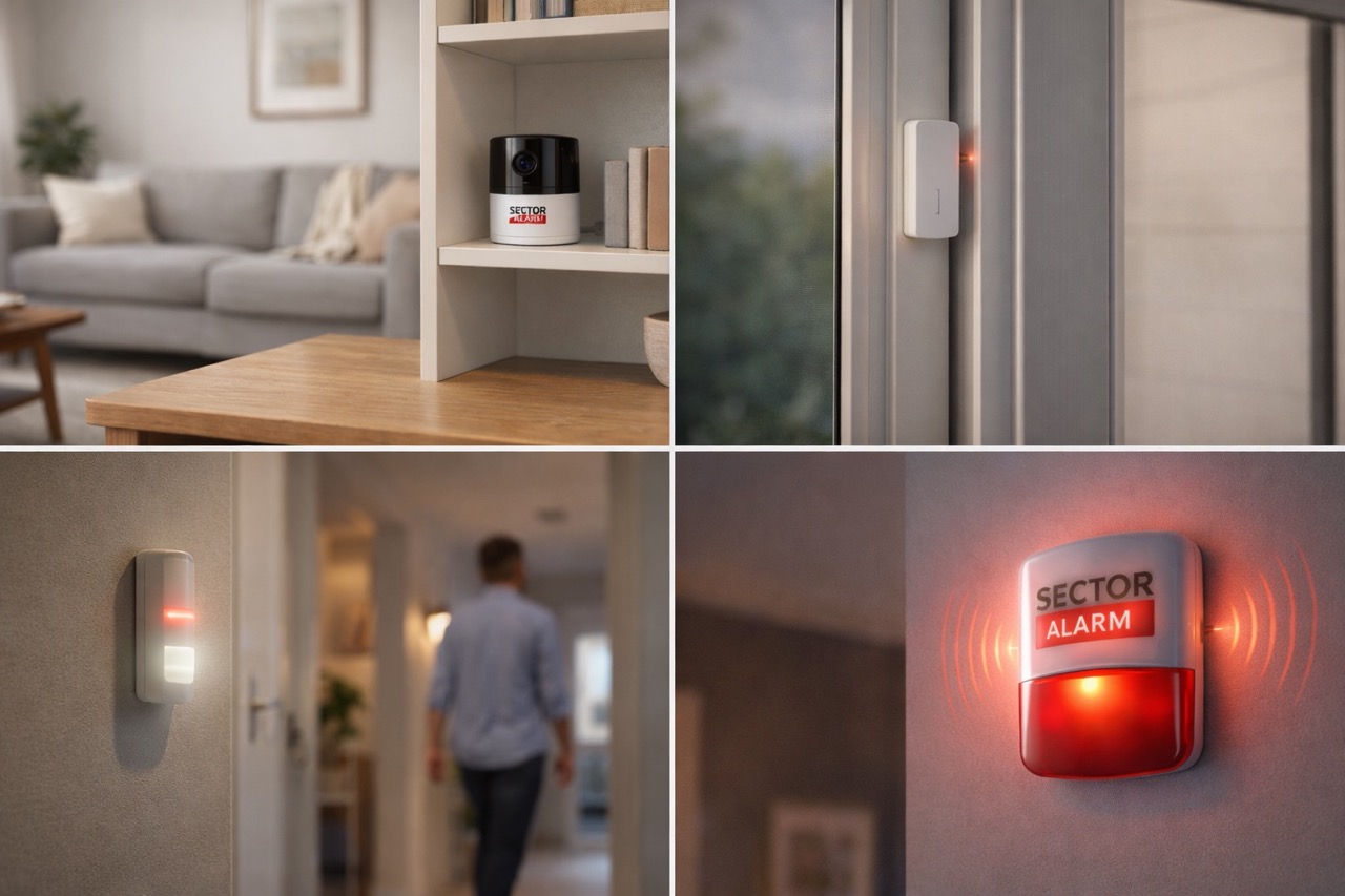 sector alarmin laitteita