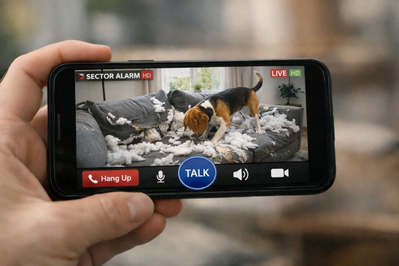 sector alarm lemmikkikamera