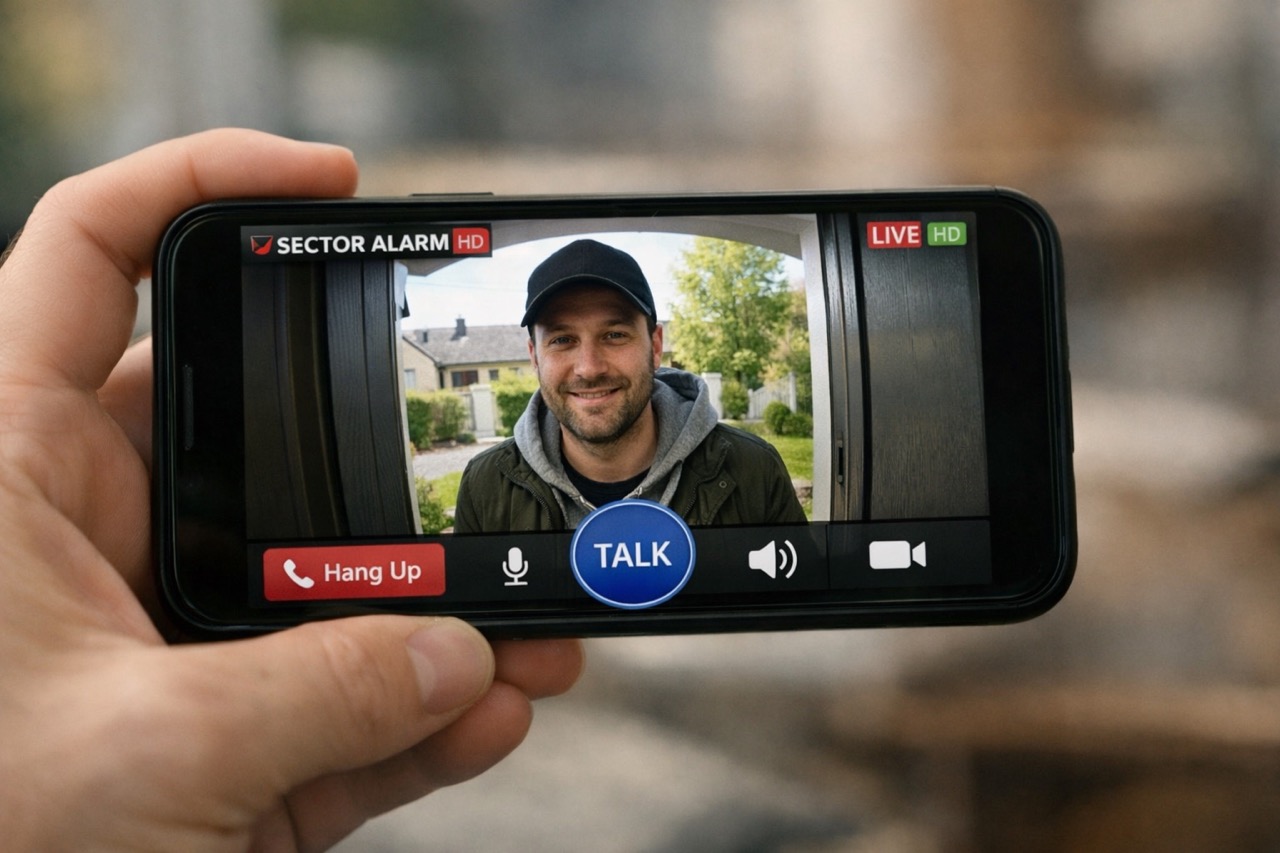 sector alarm ovikellokamera